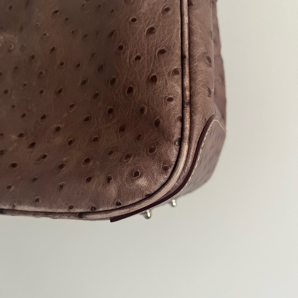VTG DOONEY & BOURKE Ostrich Skin Bag - Picture 7 of 16